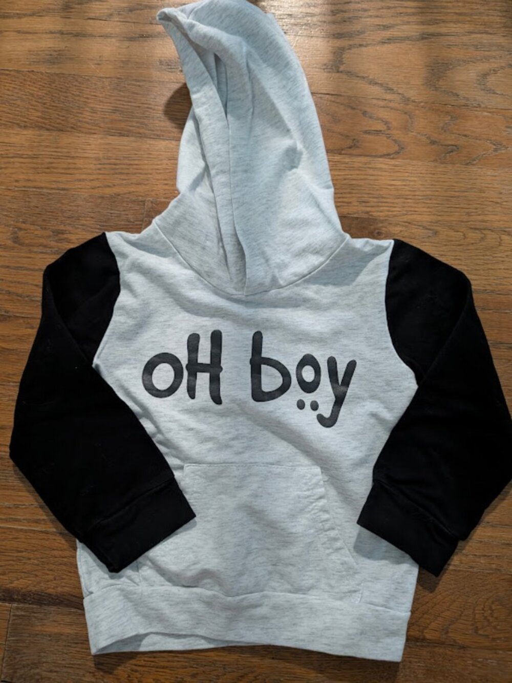 Oh Boy Sweater Hoodie for Boys 12M